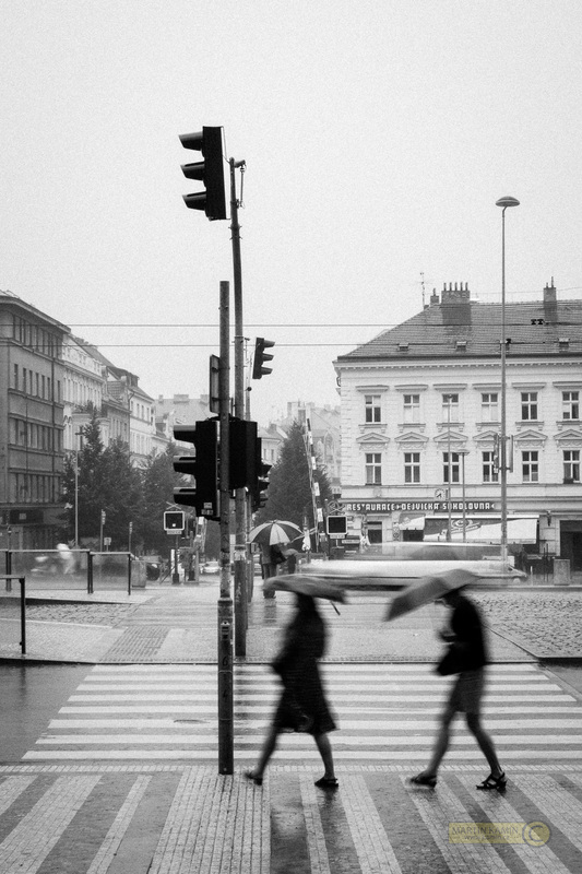 Street Prague Praha Hradčanská