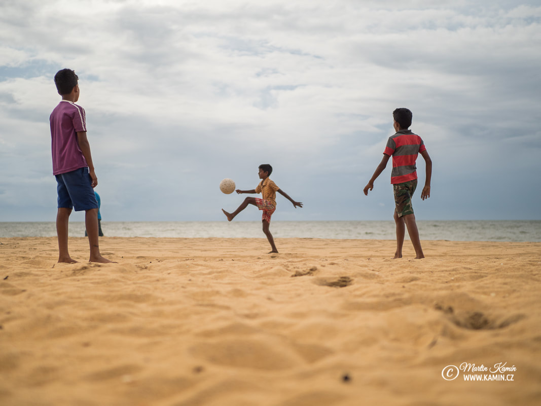 Srí Lanka fotoexpedice pláž Negombo