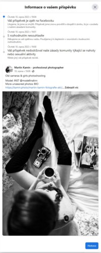 Facebook a nahota Martin kAMÍN