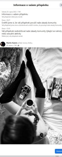 Facebook a nahota Martin kAMÍN